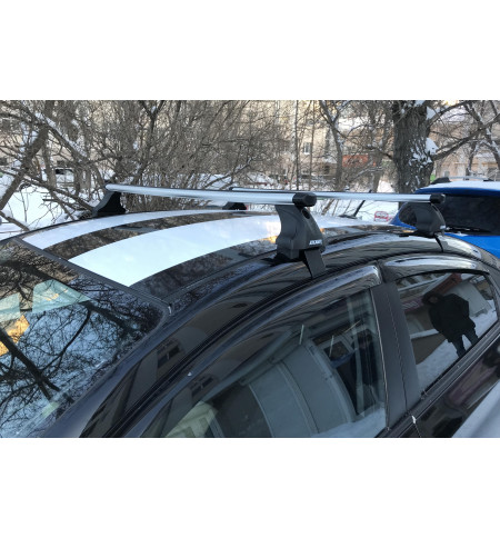 Багажник Атлант на Hyundai SOLARIS хэтчбек 2010— Арт. 7001+6012+7013 в Ростове-на-Дону