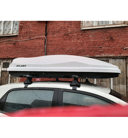 Автобокс на крышу Diamond 500 White (220*80*44) 500л. в Ростове-на-Дону